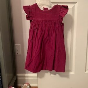 Maroon corduroy 3T dress from the Oaks Apparel